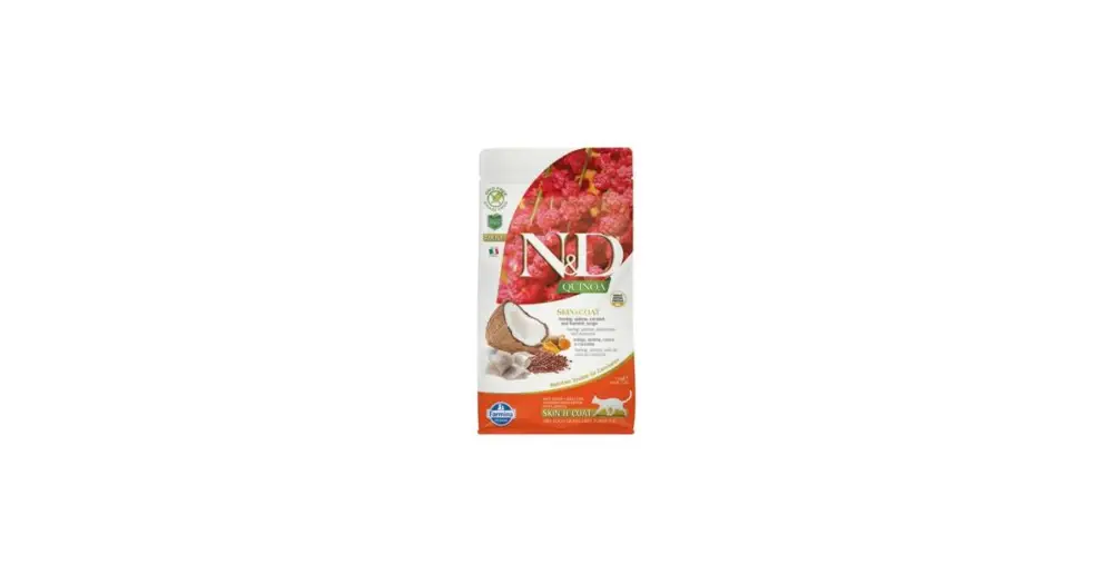 N&D Quinoa CAT Skin & Coat Herring & Coconut 1,5kg Cenový Hit