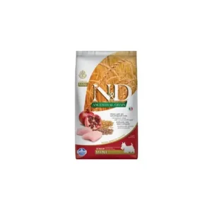 N&D LG DOG Senior Mini Chicken & Pomegranate 2,5kg Tovární Cena