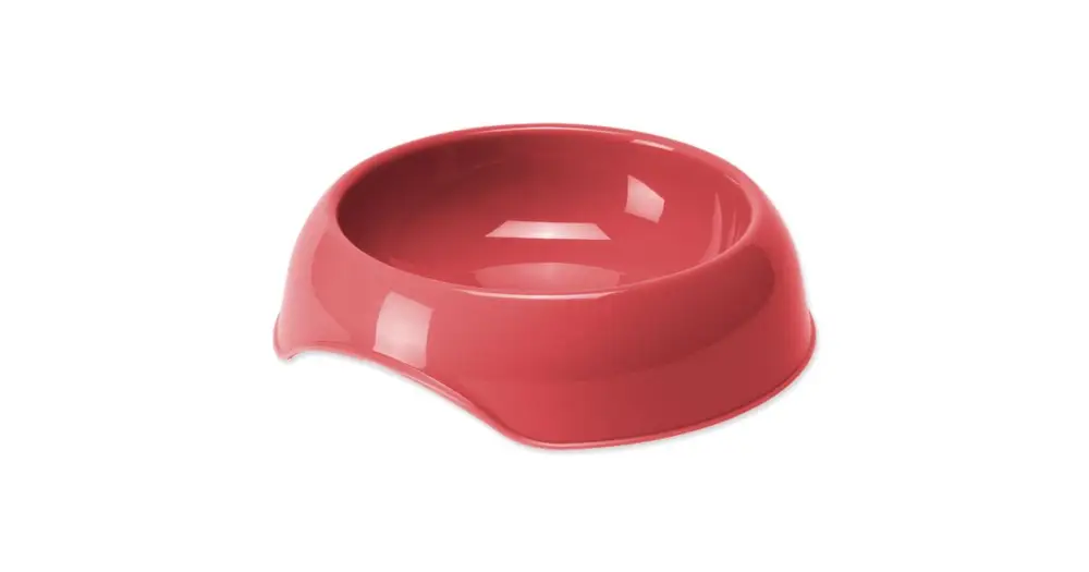 DOG FANTASY Miska plastová červená 350ml Cenová Bomba