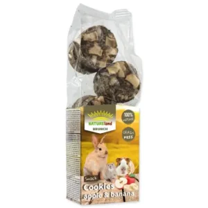 NATURE LAND Brunch sušenky s jablky a banány 120g Odeslání Ihned
