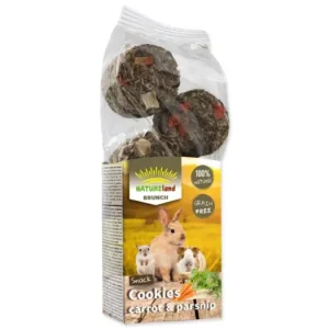 NATURE LAND Brunch sušenky s mrkví a pastinákem 120g Poslední Šance