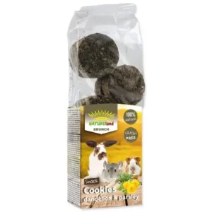 NATURE LAND Brunch sušenky s pampeliškou a petrželí 120g Značkový