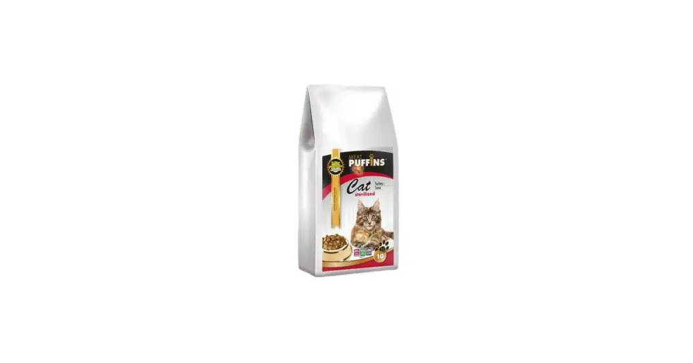 Originální Puffins Cat Sterilised Turkey&Tuna 10kg
