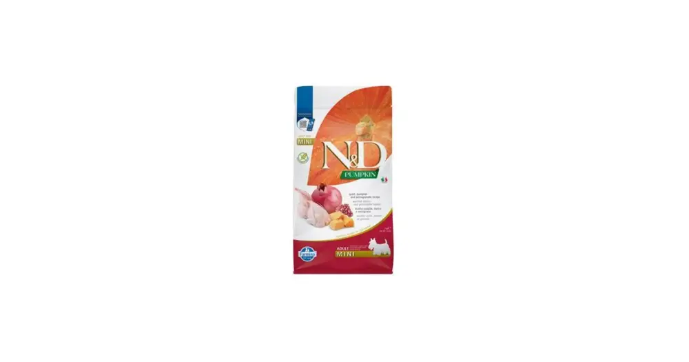 N&D Pumpkin DOG Adult Mini Quail & Pomegranate 2kg Speciální Cena