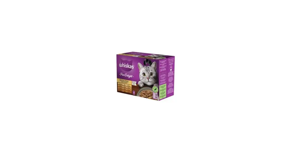 Akce Whiskas kaps. Pure Delight drůb.výb.žel. 12x85g