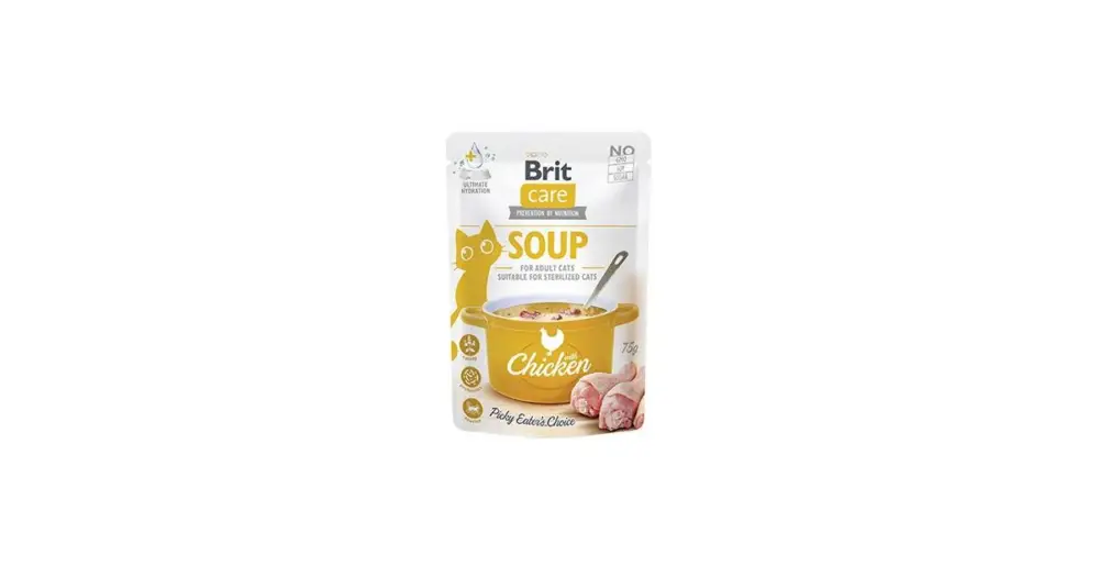 Brit Care Cat Soup with Chicken 75g Horká Nabídka
