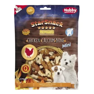 Nízká Cena Nobby StarSnack BBQ Mini kalciová kostička s kuřetem 7cm / 375g