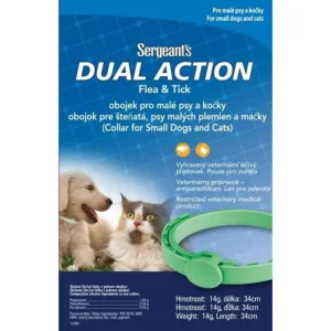 Sergeanťs Dual Action obojek kočka a malý pes 34cm Aktuální