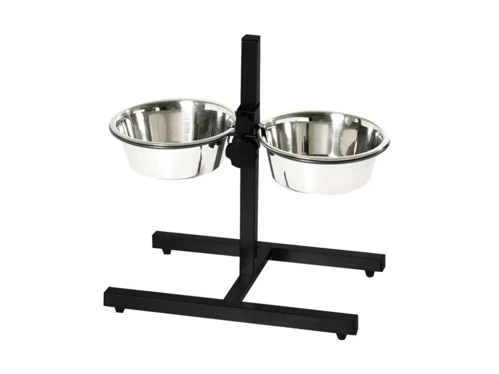 Nobby psí bar L, výška 12-60cm, 2x miska 4,0l Časově Omezené