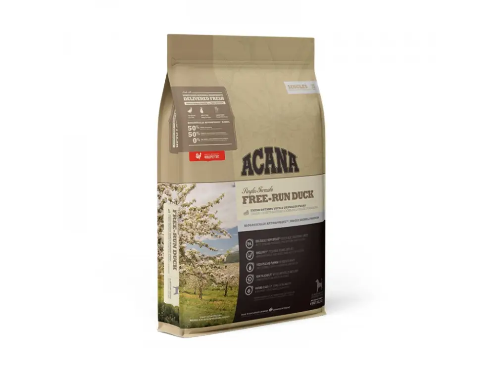 Acana Dog Free-run Duck Singles 6kg Autentický