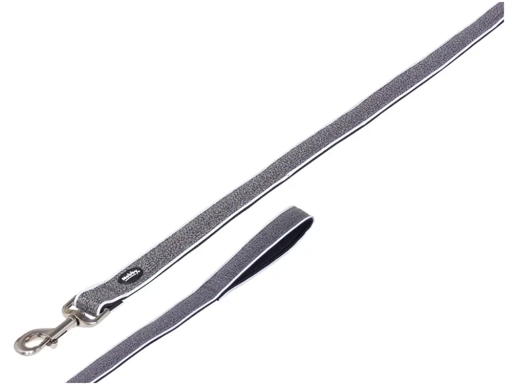 Nobby CAYO vodítko nylon-neopren šedá L-XL 120cm Nová Kolekce