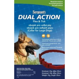 Vrácení Zdarma Sergeanťs Dual Action obojek velký pes 65cm