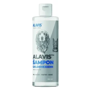 Sezónní Sleva ALAVIS Šampon Chlorhexidin 250 ml