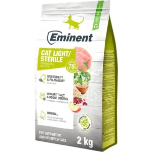 Eminent Cat Light & Sterile 2kg Cenově Výhodný