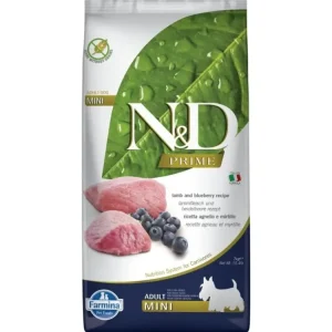 N&D PRIME DOG Adult Mini Lamb & Blueberry 7kg Nakupujte Hned