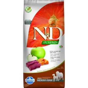 Pouze Dnes N&D Pumpkin DOG Adult M/L Venison & Apple 12kg