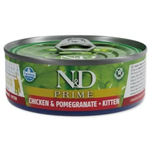 N&D CAT PRIME Kitten Chicken & Pomegranate 70g Pouze Dnes