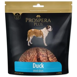 Oblíbený Pochoutka PROSPERA Plus plátky kachního masa 230 g
