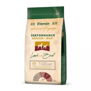Bezpečná Platba Fitmin Dog Medium Maxi Performance Lamb With Beef 12 kg