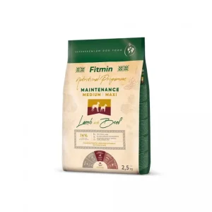 Fitmin Dog Medium/Maxi Maintenance Lamb With Beef 2,5 kg Výprodej