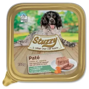 Přímo Od Výrobce Vanička MISTER STUZZY Dog telecí + mrkev 150 g