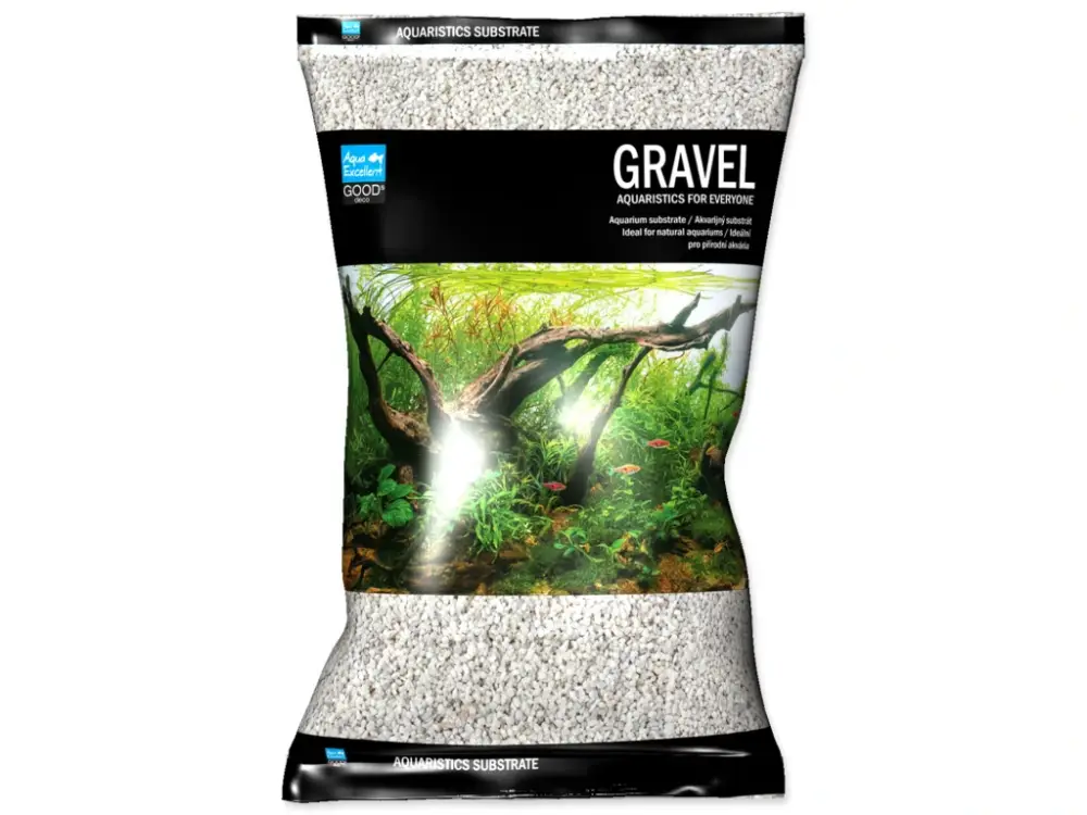 Drť AQUA EXCELLENT bílá 2-4 mm 8 kg Omezená Nabídka