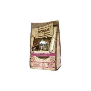 Jen Po Omezenou Doba Natural Greatness Sensitive Indoor Cat Rec./kuře,krůta/ 600g