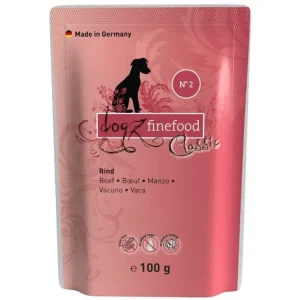 Kapsička Dogz Finefood No.2 s hovězím masem 100 g Výprodej