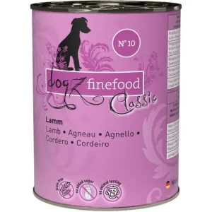 Pouze Dnes Konzerva Dogz Finefood No.10 s jehněčím masem 400 g