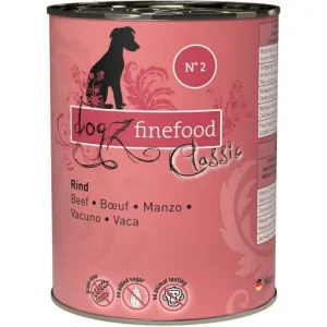Konzerva Dogz Finefood No.2 s hovězím masem 400 g Vysoce Kvalitní