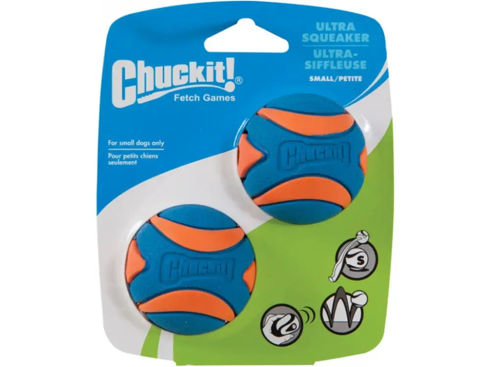 Chuckit! Míček Ultra Squeaker Ball Small 5 cm 2ks Výhodná Nabídka