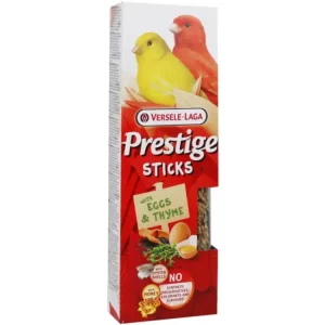 Autentický VL Prestige Sticks pro kanáry Eggs&Thyme 2x30g