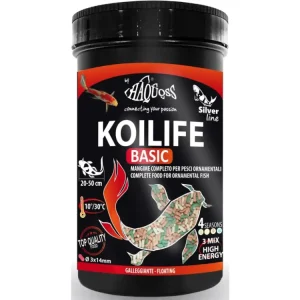 Nová Kolekce Haquoss Kiolife Basic kompletní krmivo pro ryby v rybníčku 1000ml