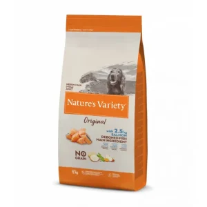 Nature´s variety original pro střední psy s lososem 12kg Akční Nabídka