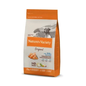 Nature´s variety original pro malé psy s lososem 1,5kg Finální Výprodej