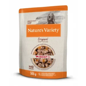 Jen Po Omezenou Doba Kapsička Nature´s variety original pro střední psy s hovězím 300g