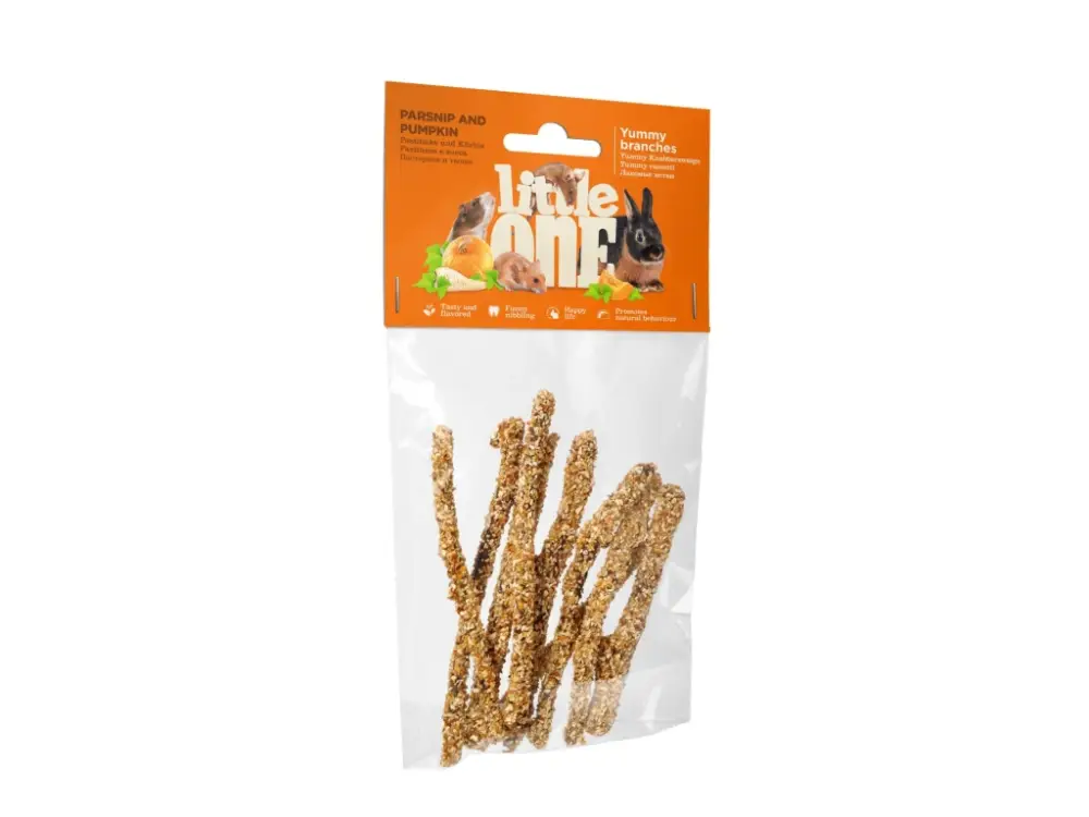 Autentický Little One ochucené větvičky s pastiňákem a dýní 35g