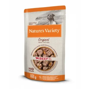 Nejprodávanější kapsička Nature´s variety original pro malé psy s hovězím 150g