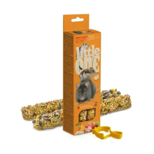 Little One tyčinky s ovocem a ořechy 2x60g Zlevněný