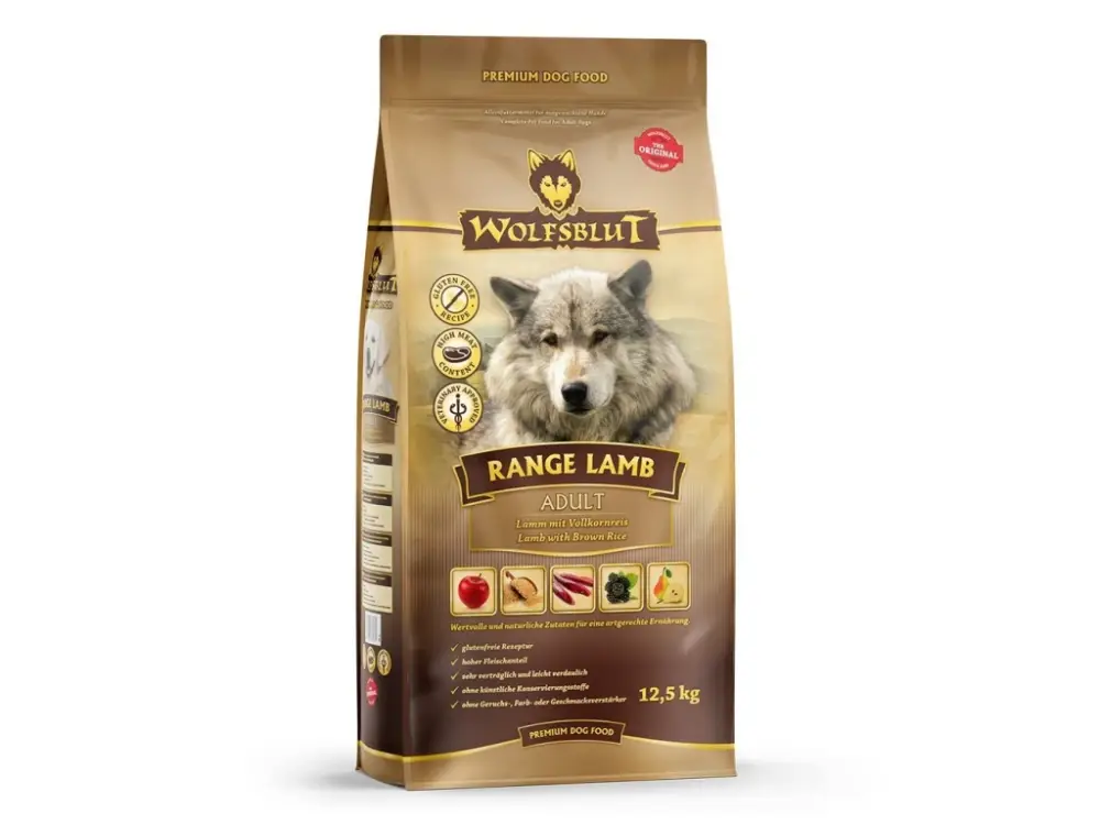 Wolfsblut Dog Adult Range Lamb 12,5kg Vysoce Kvalitní