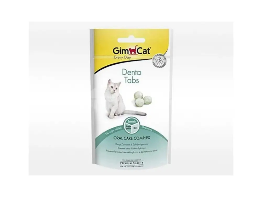 Poslední Šance Gimcat Denta Tabs 40g