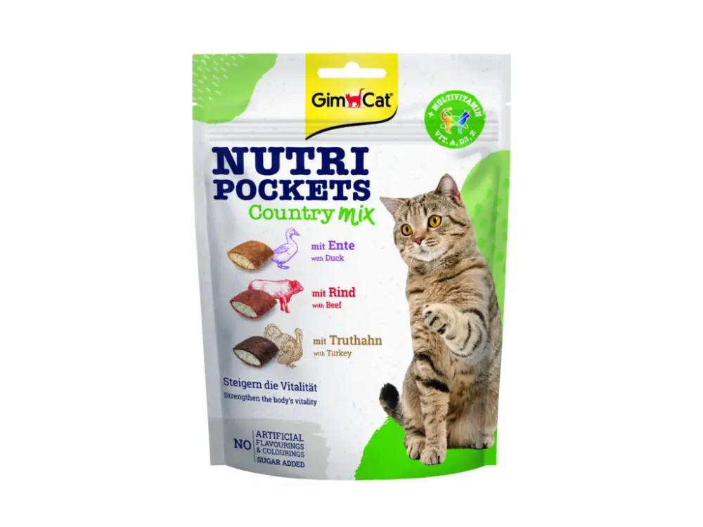 Přímo Od Výrobce Gimcat Nutri Pockets Country Mix 150 g