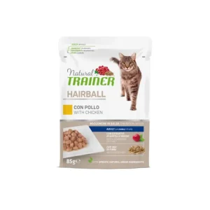 Kapsička Trainer Natural CAT SP. HAIRBALL kuře 85g Akční Nabídka