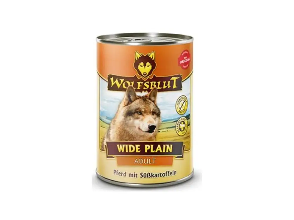Tovární Cena Wolfsblut Dog Adult Wide Plain konz. 395g