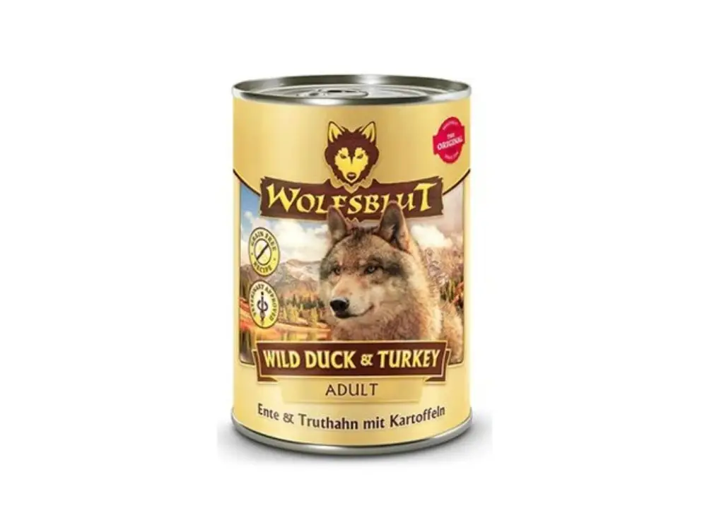 Wolfsblut Dog Adult Wild Duck&Turkey konz. 395g Jen Po Omezenou Doba