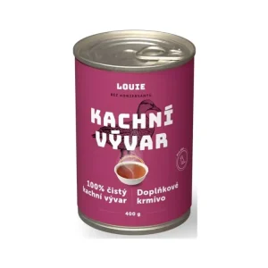 Ihned K Objednání Louie konzerva pro psy - Kachní vývar 400 g