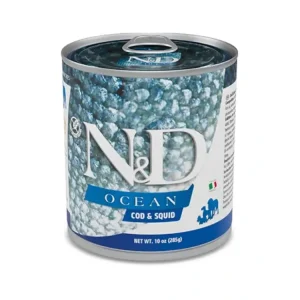 N&D OCEAN Dog konz. Cod & Squid 285 g Originální