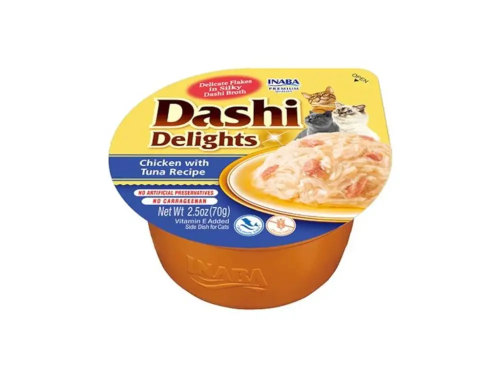 Nakupujte Hned Inaba Dashi Delights kuře s tuňákem 70g