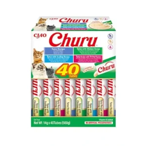 Inaba Churu cat snack tuňák mořské plody multipack 40x14g Jen Po Omezenou Doba