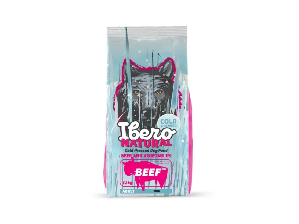 Cenová Bomba Ibero Cold Press Dog Adult Small Beef 12kg
